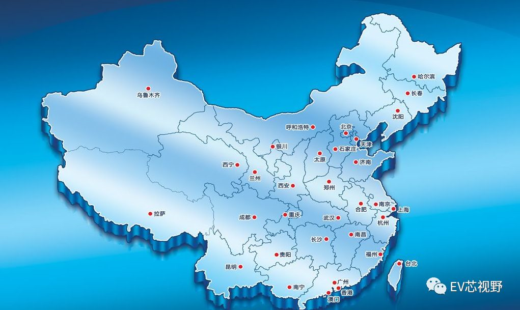 中國34省市新能源汽車產(chǎn)業(yè)規(guī)劃（二）：華北、華東12省市新能源汽車產(chǎn)業(yè)規(guī)劃
